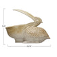 Stoneware Pelican Planter, Brown Reactive Glase