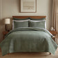 Velvet Stitch Quilt Set - King