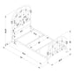 Rowan Metal Twin Bed