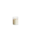 3" x 4" Clear Glass Pillar Candle