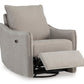 McBurg Swivel Power Recliner, Taupe