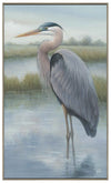 Noble Heron Framed Art
