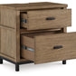 Tomtyn Two Drawer Night Stand