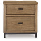 Tomtyn Two Drawer Night Stand