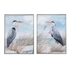 Twin Beaks Framed Canvas Art set of 2