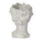 Medium Visage Female Cement Vase