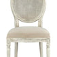 Round Mesh Back Dining Side Chair