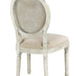 Round Mesh Back Dining Side Chair