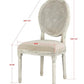 Round Mesh Back Dining Side Chair