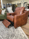 Leather Power Recliner, Customizable
