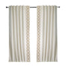 Legacy - Linen Cotton Banded Drapery Panel (set of 2)