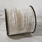 4" Marble Velvet Ribbon Champagne
