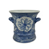 Hand Painted Porcelain Folk Pot