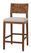 Abaca Counter Stool, Natural