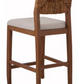 Abaca Counter Stool, Natural