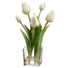 Tulip in Glass Vase