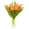 Real Touch Tulip Bouquet - Orange