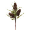 22" Pine Cone/Pine Spray  Brown Green