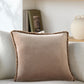 Washed Cotton Velvet Accent Pillow